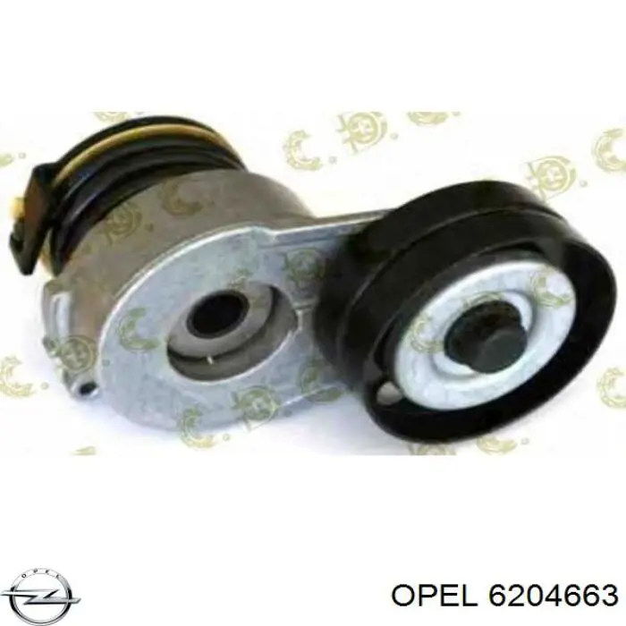 Купить 6204663 Opel Натяжитель приводного ремня