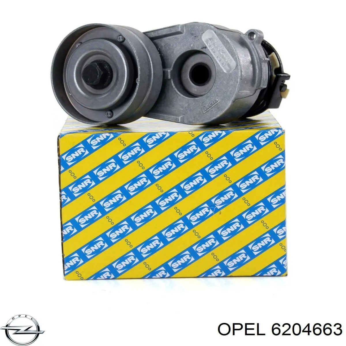 6204663 Opel Натяжитель клинового ремня