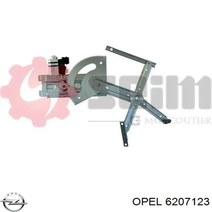 Купить 5140036 Opel Стеклоподъемник (механизм перемещения стекла)