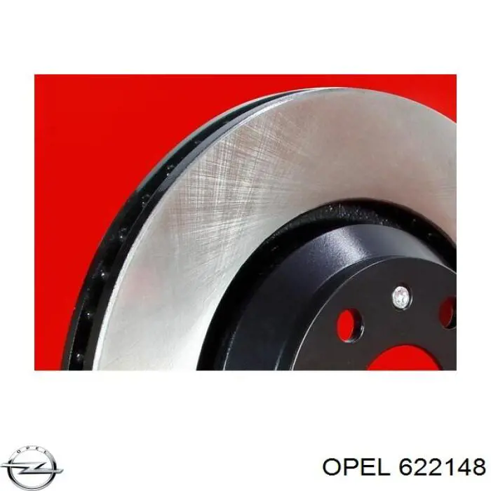 622148 Opel вкладыши коленвала шатунные, комплект, стандарт (std)