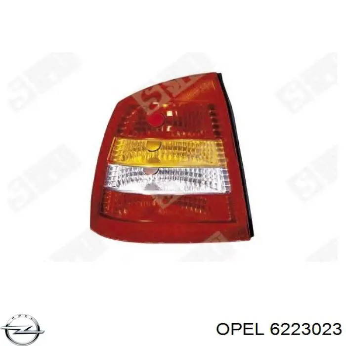 Задняя левая фара Opel 62224 цена, от 48.65 USD
