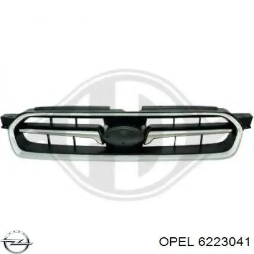 Фара противотуманная, левая Opel 6223041 цена, от 10.41 USD