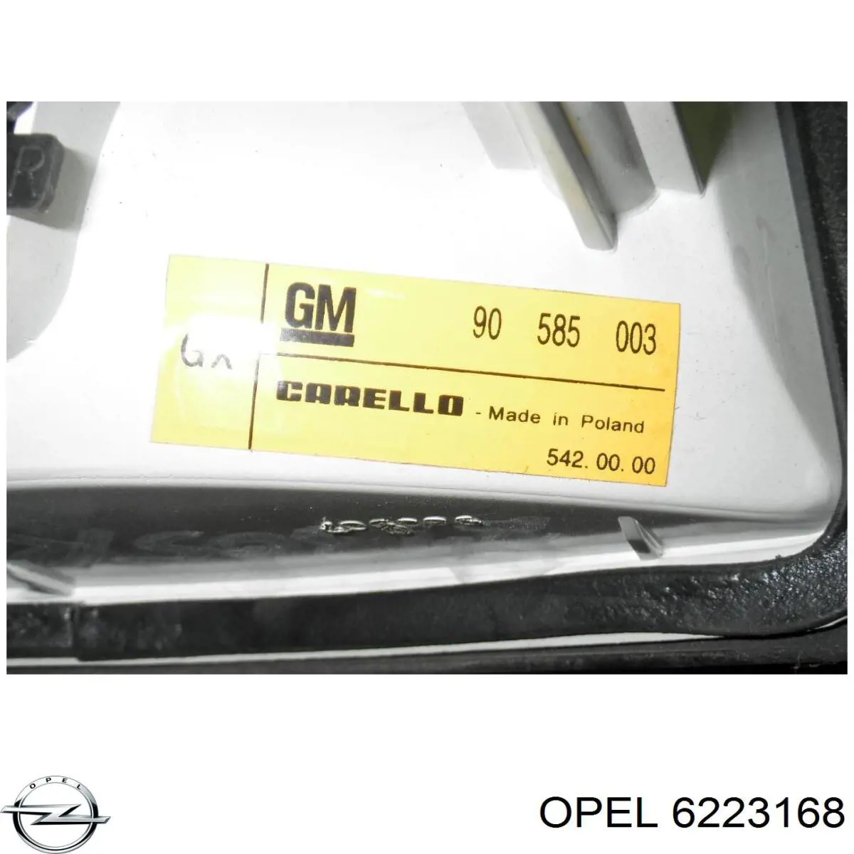 Фонарь задний правый Opel 6223168 цена, от 16.51 USD