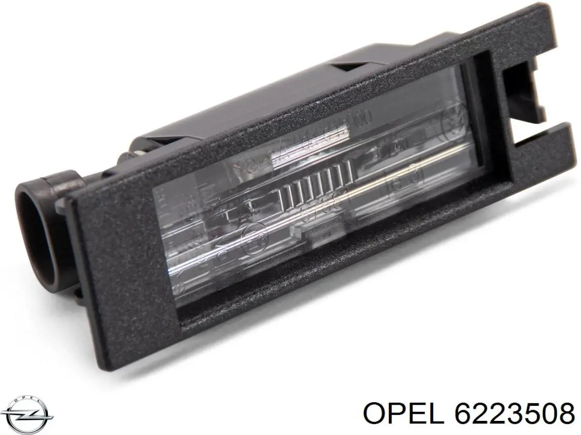Фонарь подсветки заднего номера Opel 6223508 цена, от 10.14 USD