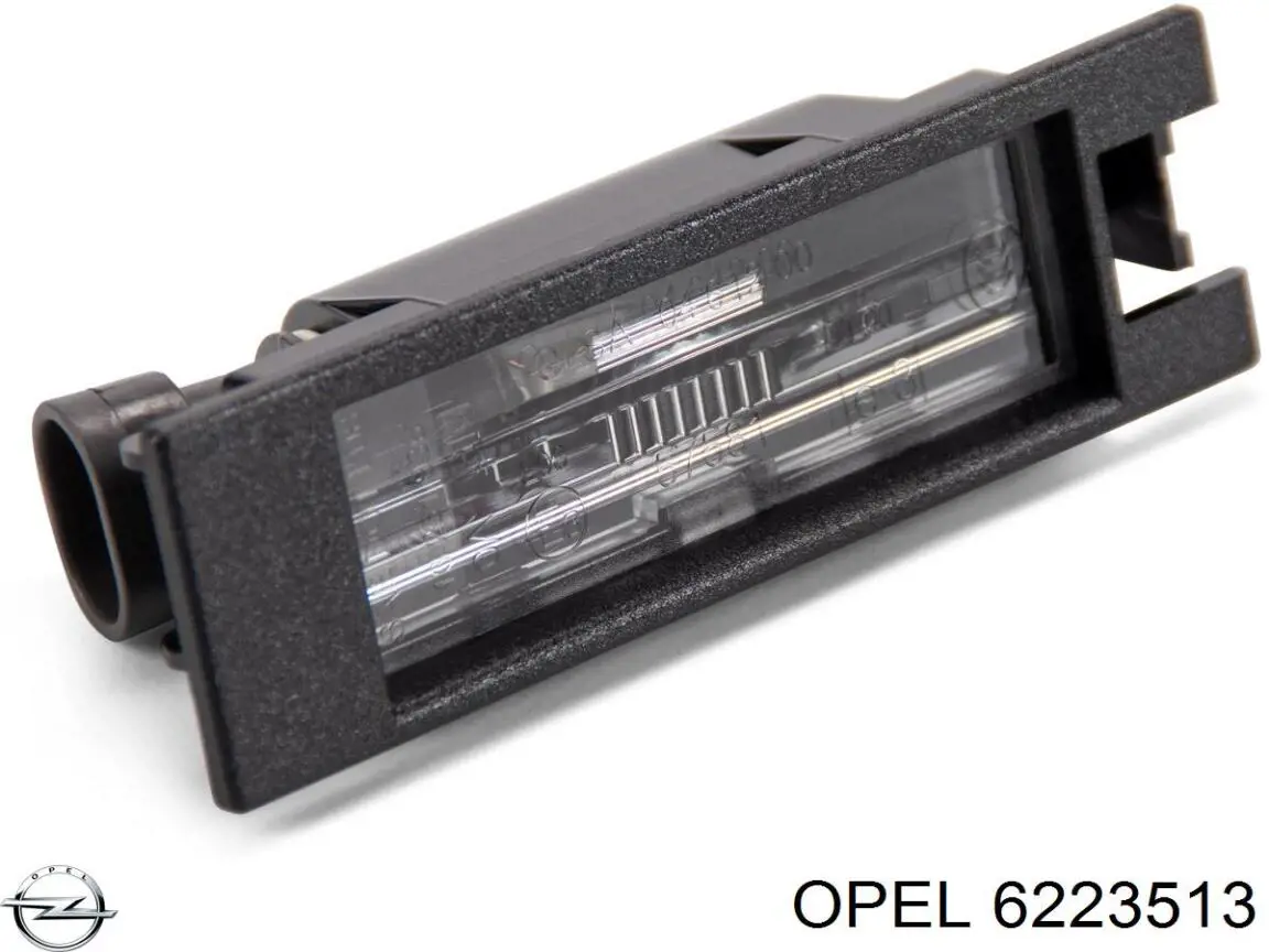 Фонарь подсветки заднего номера Opel 6223513 цена, от 10.14 USD