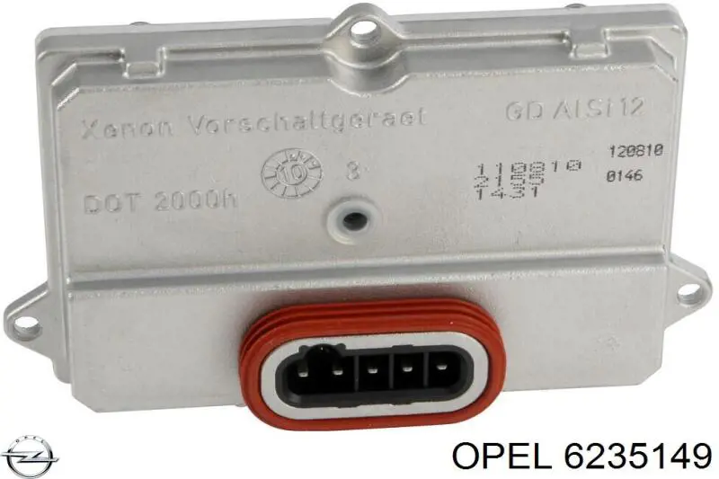 Блок розжига ксенона 6235149 Opel