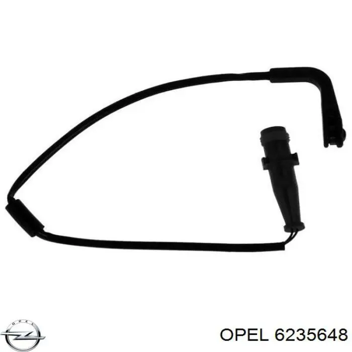 6235648 Opel датчик износа тормозных колодок передний