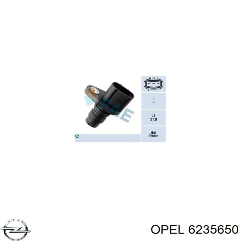 Датчик распредвала 6235650 Opel