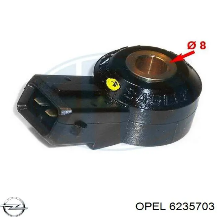 6235703 Opel датчик детонации