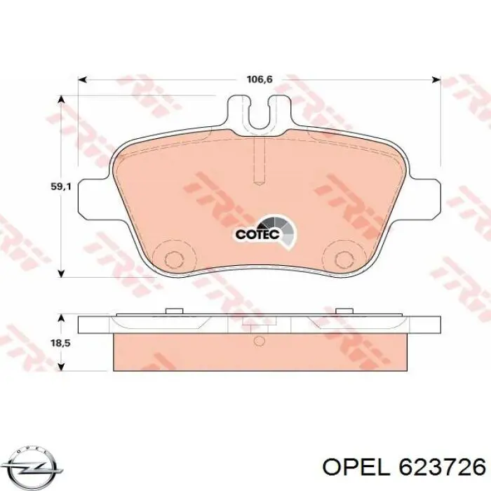  Opel 55564948 цена, от 121.52 USD
