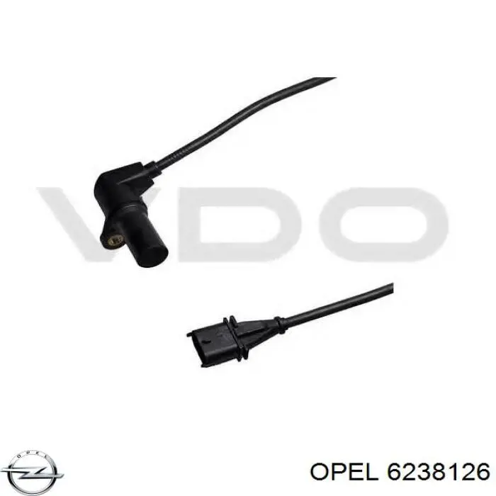 Датчик положения коленвала Opel 90492061