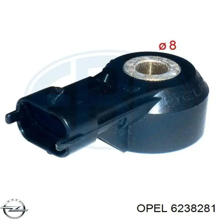 6238281 Opel датчик детонации