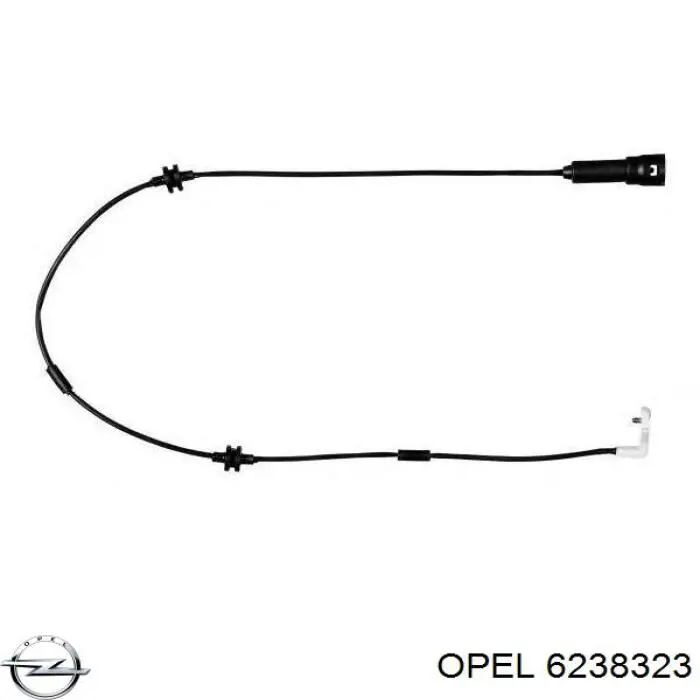6238323 Opel Датчик износа тормозных колодок