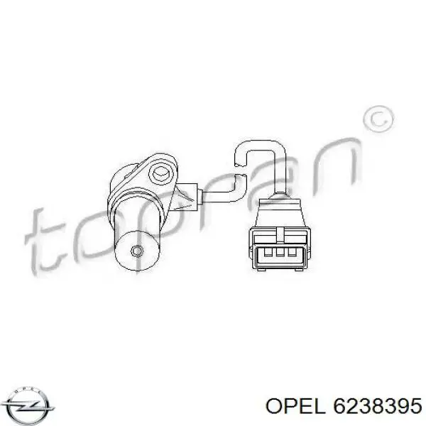 Датчик коленвала 6238395 Opel