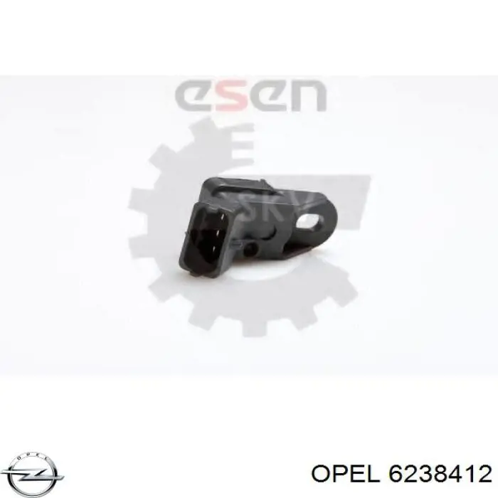 6238412 Opel датчик давления во впускном коллекторе, map