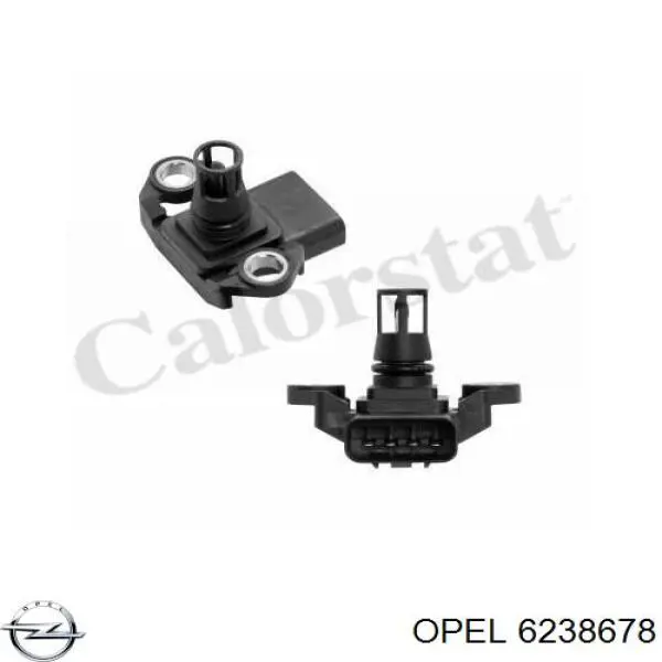 Датчик абсолютного давления в коллекторе Opel 6238678 цена, от 31.26 USD