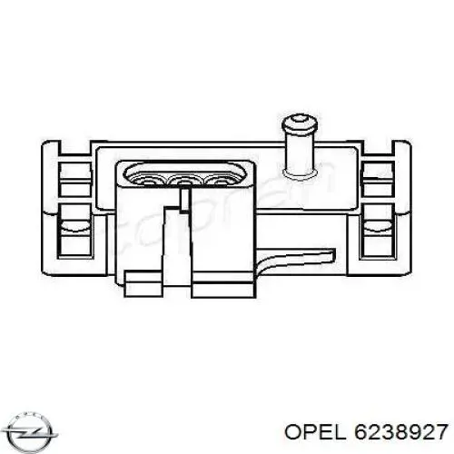 Купить 6238927 Opel Датчик MAP
