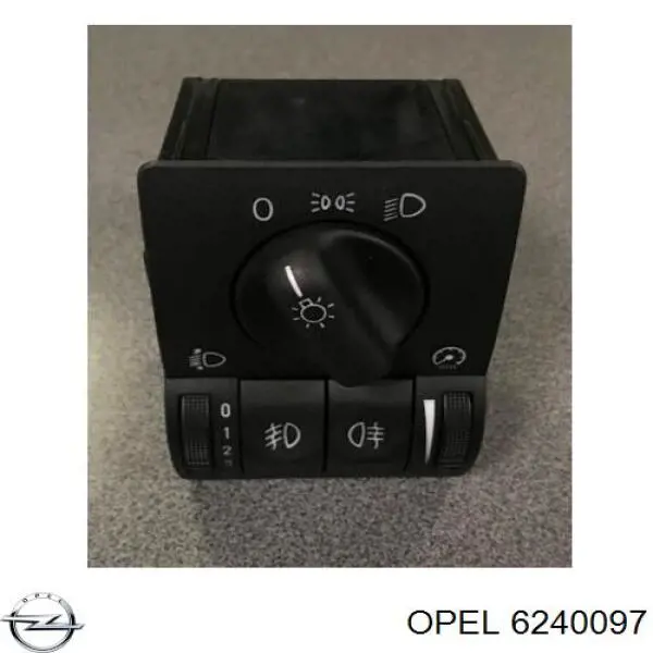 Купить 6240097 Opel Переключатель света фар на "торпедо"