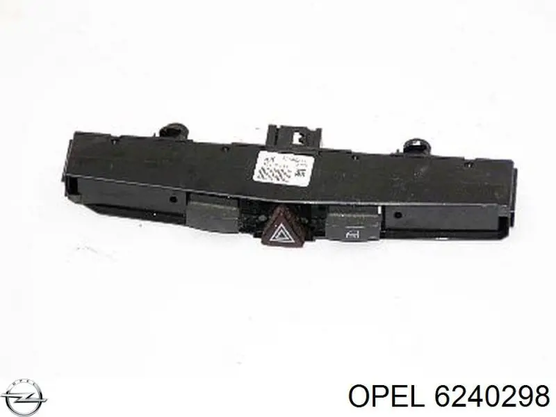 6240298 Opel кнопка включения аварийного сигнала