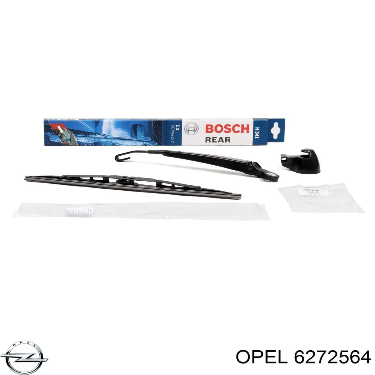 Купить 6272564 Opel Дворник стеклоочистителя задний