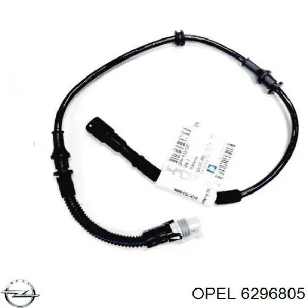 6296805 Opel датчик абс (abs передний)