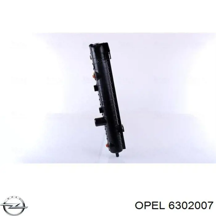 Радиатор 6302007 Opel