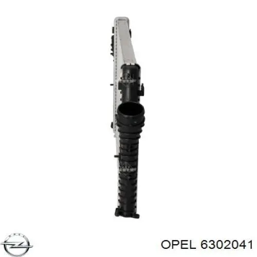 6302041 Opel интеркулер