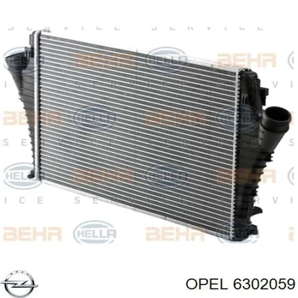 6302059 Opel интеркулер