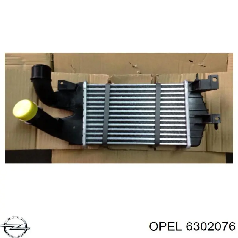 6302076 Opel интеркулер