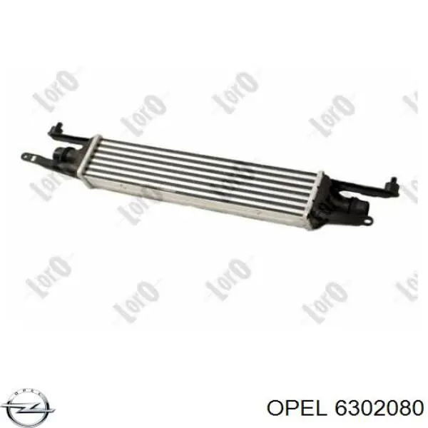 6302080 Opel Охладитель наддувочного воздуха