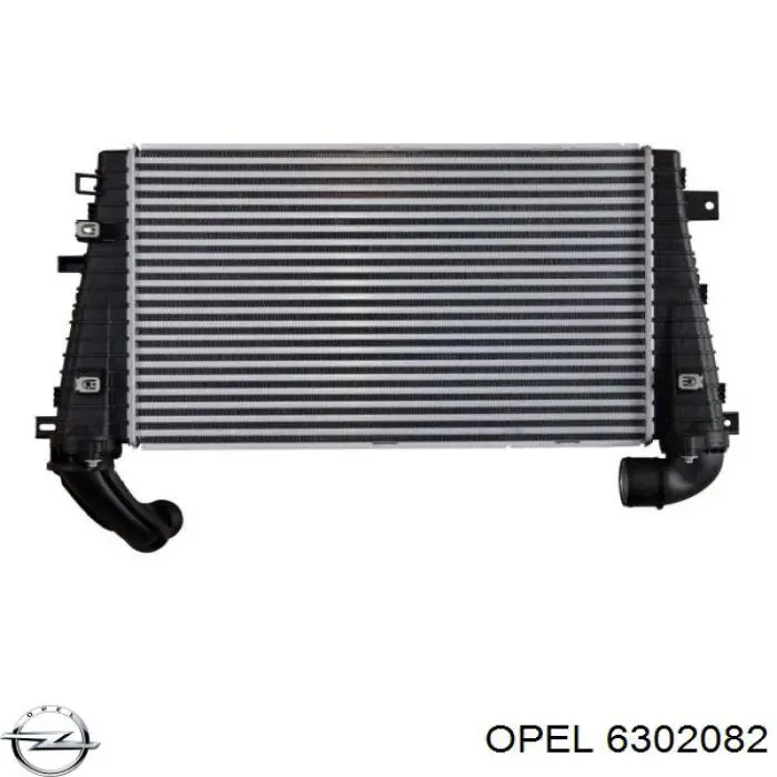 Купить 6302082 Opel Интеркулер