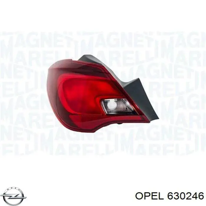 630246 Opel Поршневые кольца на 1 цилиндр, STD