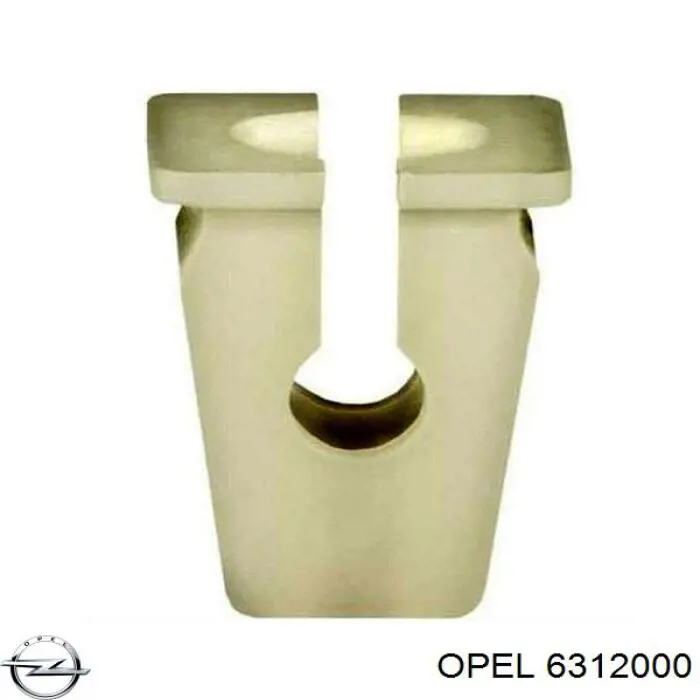 6312000 Opel Суппорт радиатора верхний