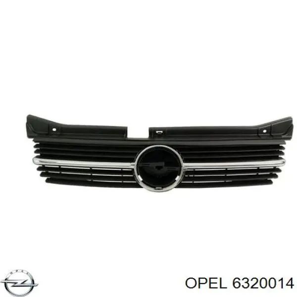 Решетка радиатора на Opel Omega B (Опель Омега)