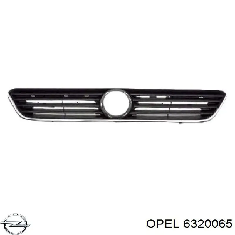 Купить 6320065 Opel Решетка радиатора