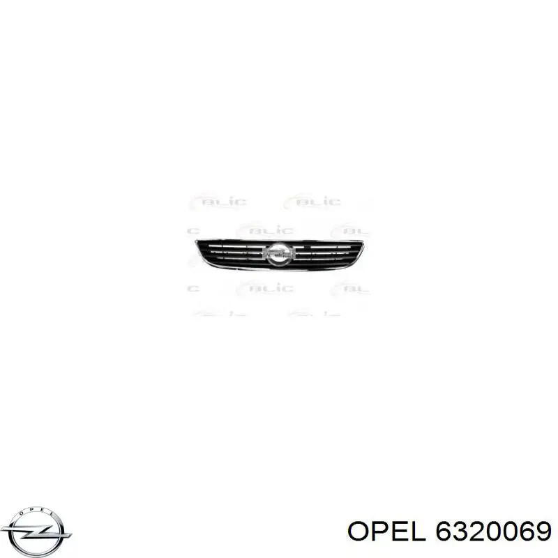 Решетка радиатора 6320069 Opel