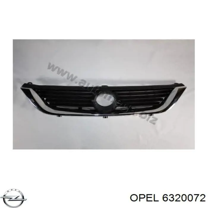 Облицовка радиатора Opel 6320072 цена, от 24.81 USD