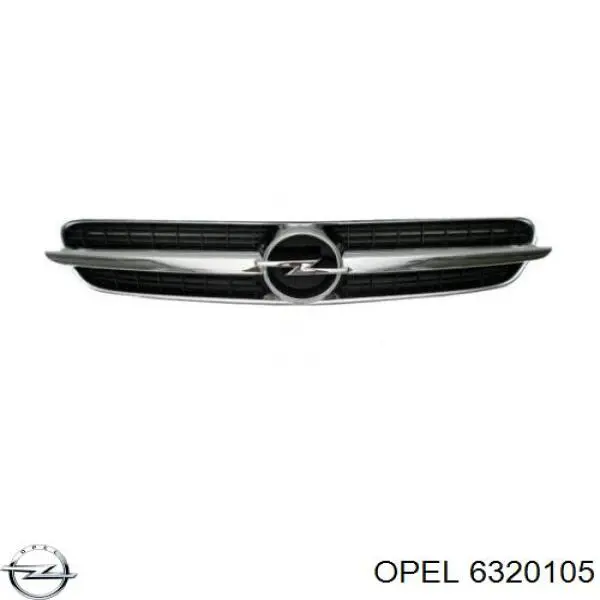6320105 Opel решетка радиатора