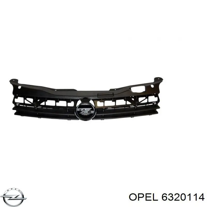 Облицовка радиатора Opel 6320114 цена, от 29.27 USD