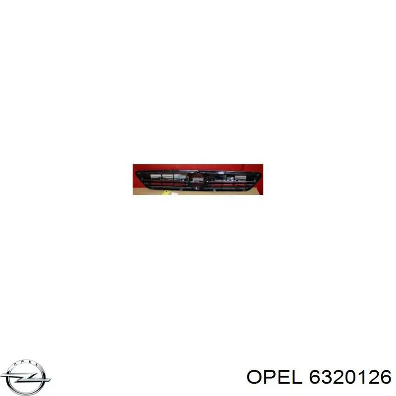 Купить 13207140 Opel Решетка радиатора