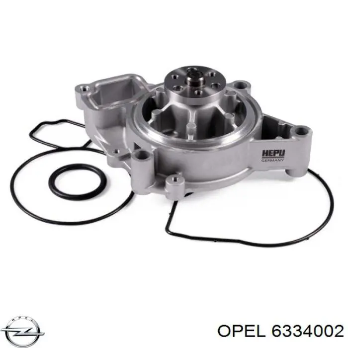 Помпа охлаждения Opel 6334002 цена, от 44.01 USD