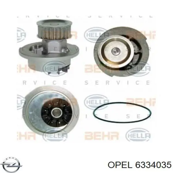 Купить 6334035 Opel Насос охлаждения