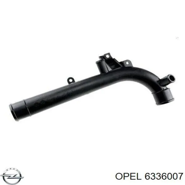 6336007 Opel шланг (патрубок системы охлаждения)