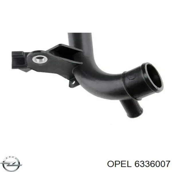 Шланг/патрубок системы охлаждения Opel 6336007 цена, от 11.74 USD