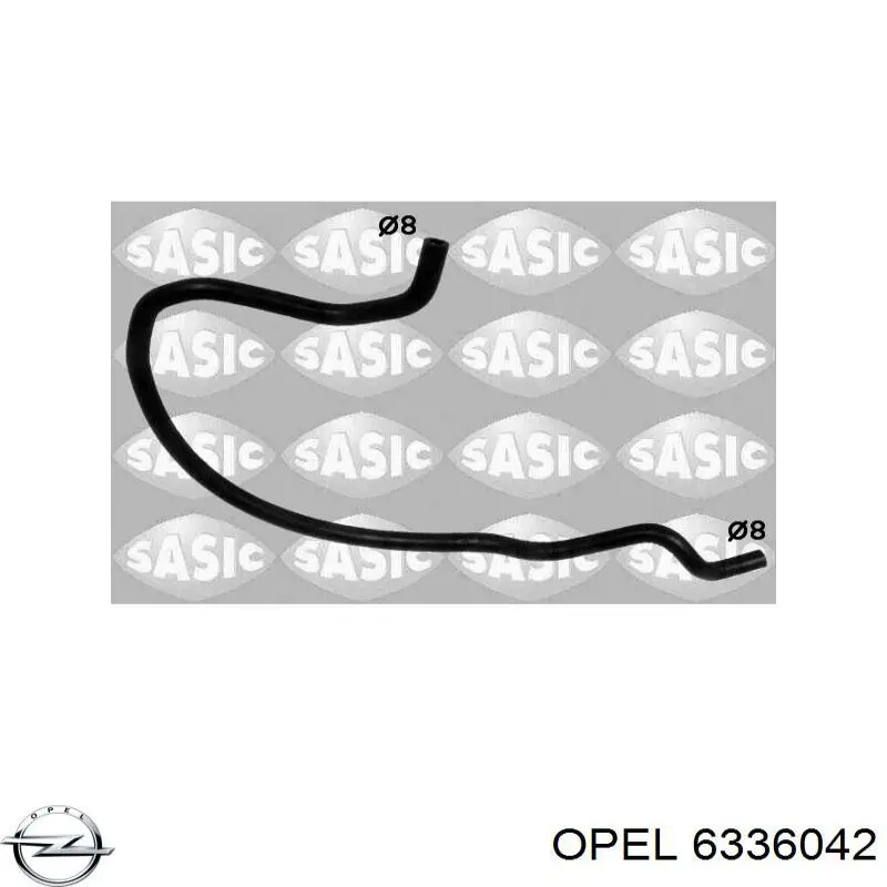 Купить 6336042 Opel Трубопроводы и шланги системы охлаждения