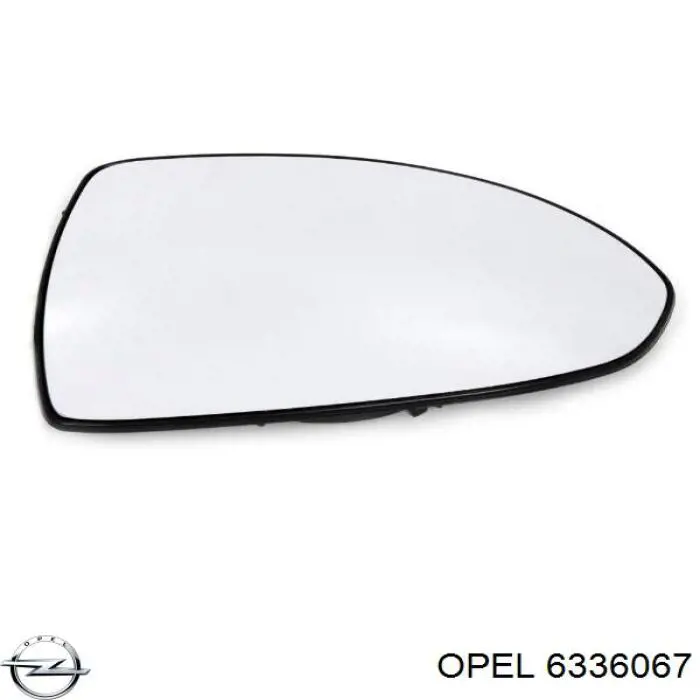6336067 Opel шланг (патрубок системы охлаждения)