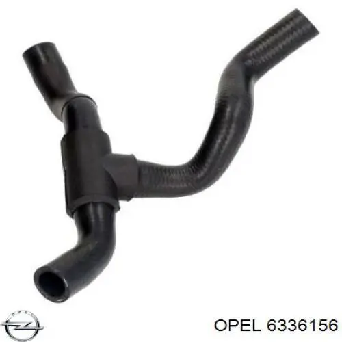Шланг расширительного бачка верхний Opel 6336156 цена, от 7.16 USD
