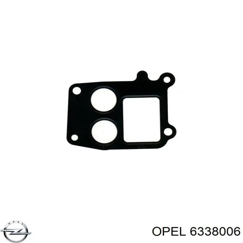 6338006 Opel прокладка корпуса термостата