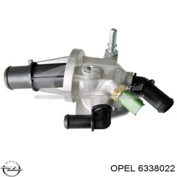 6338022 Opel термостат
