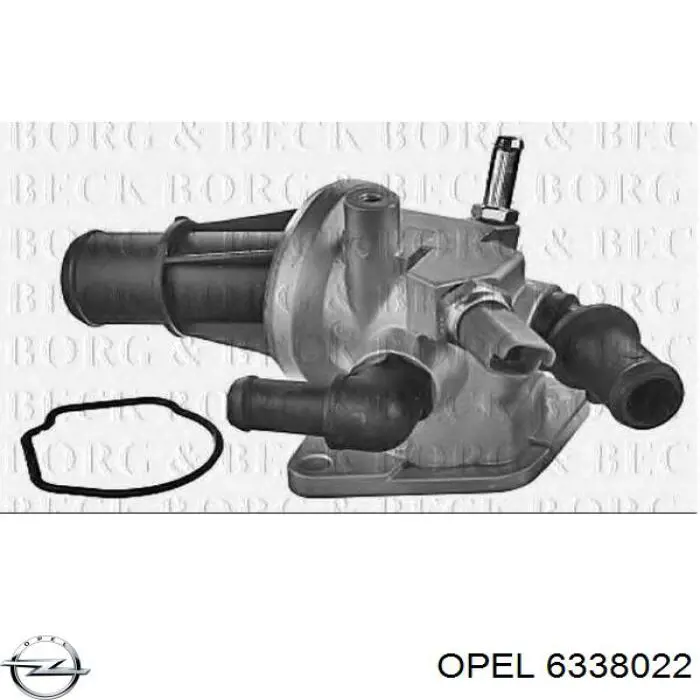 Купить 6338022 Opel Автомобильный термостат